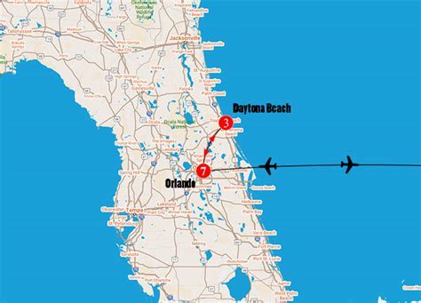 how far is daytona beach florida from jacksonville florida|daytona to jacksonville miles.